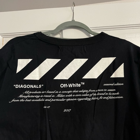 OFF WHITE T SHIRT MENS SIZE M - Picture 3 of 3